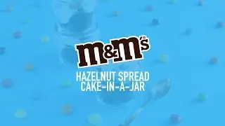 M&M'S Hazelnut Spread Cake-In-A-Jar