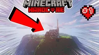 I Built The PERFECT 1.19 Starter House! l Minecraft 1.19 Hardcore EP 1