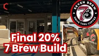 Final 20% of a 7 Brew Build | Ceiling Tiles, Welds & Hardware Installs