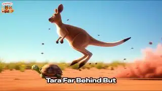 Kevin the Kangaroo & Tara the Tortoise's Outback Race - Read Aloud Story for Kids