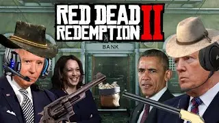US Presidents Rob the Bank in Red Dead Redemption 2