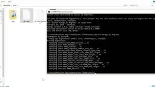 Python django creating superuser
