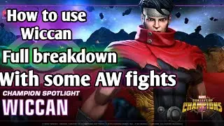How to Use Wiccan [Full breakdown] / MCOC