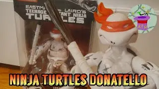 Ninja Turtles Donatello 1984 Comic Playmates Toy Review and Unboxing