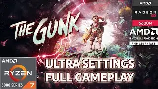 The Gunk Ultra Settings Full Gameplay on AMD Advantage - Radeon RX 6600M 8GB - 1440p 60FPS