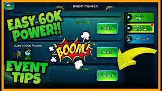 Art Of Conquest Power Event Tips! | Easy Power Increase!!