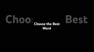 Quiz: Choose the Best Word (dinner) | #MarkKulekESL #Vocabulary