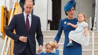 The Royal Family is Too Cute in Canada! See William, Kate, George & Charlotte's Coordinated Outfi&hellip;
