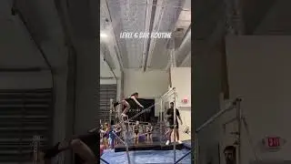 Level 6 Bar Routine #gymnast #gymastics #unevenbars #bars #region8 #level6 #usagymnastics