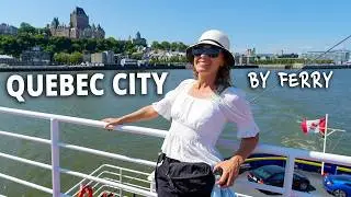 Exploring Old Quebec City by Ferry ✨ So charming!