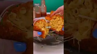 Making Tini's INCREDIBLY CHEESY mac and cheese balls!