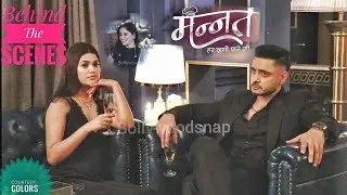 Mannat - Har Khushi Paane Ki|BTS Malla Aur Vikrant Ki Cute Bonding.#colors  #mannatharkhushipaaneki
