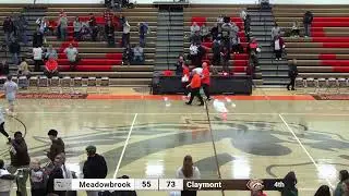 2026 Claymont Varsity Basketball vs Meadowbrook