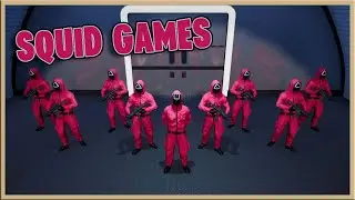 SQUID GAMES inside of Fortntie