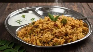 Authentic Karnataka Style Vangibath Recipe kannada | Perfect Brinjal Rice Recipe | Flavour Studio.