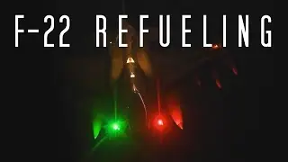 F-22 Aerial Refueling March 2022 - KC-135 - Fighter Deployment - CENTCOM