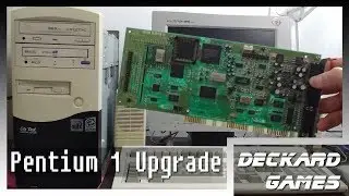 Обновление Pentium 1! Установка Sound Blaster 16 + CD-Writer