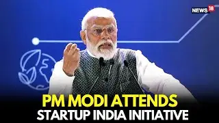PM Modi Attends 10 Years of Startup India Event | Bharat Mandapam, New Delhi | Live-N18L