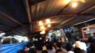 River Canal Transportation in Bangkok