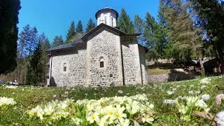 Monastery From The 14th Century In Beautiful Nature