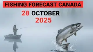 FISHING FORECAST in CANADA for OCTOBER 28 2025 - Drop Everything and Go Fishing!
