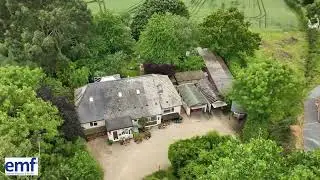 Cattery with Family Home, Whimple - Drone Footage