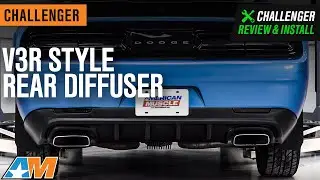 2015-2021 Challenger V3R Style Rear Diffuser Review & Install