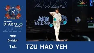 #WDC2025 3DF Final 1st  TZU HAO YEH 2025WorldDiaboloContest