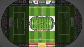 Brazil vs Japan | Keeper VS Marble Soccer
