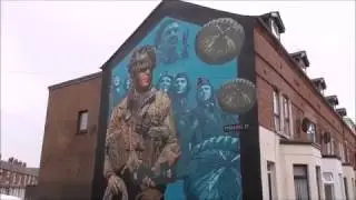 WW2 Sosabowski Street Art Mural Foxglove St Belfast