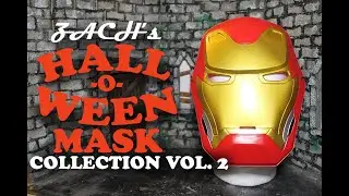Zach's Halloween Mask Collection Part 2: NES Jason, Dollar Tree Marvel and More