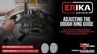 Adjusting Dough Ring Guide | Erika Record Divider Rounder Knife Head Assemblies | Bakery Equipment