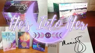 He's Into Her by Maxinejiji Book Unboxing (Boxed Set) | Ahtideam