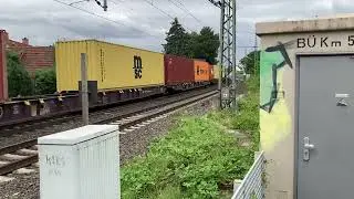 Br193 boxexpress ￼doorkomst station hattenheim in richting wiesbaden