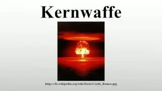 Kernwaffe
