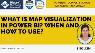 map visuals in power bi | how and when to use power bi map visuals | how to use map visuals | #goms