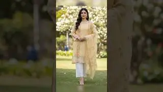 paper cotton fabric trending colors design dress #subscribe #summerwearcollection #onlineshopping