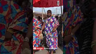 Togbe Afede XIV at Te Za 2023 #ghana #culture #festival