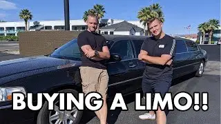 We Bought A LIMO In Vegas!! 🔥