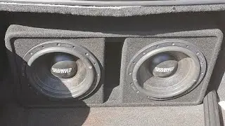 Sundown 12 inches Hifonics high/low amp