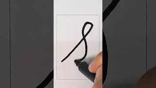 s ✍️ Cursive Handwriting Alphabet #cursive #handwriting #alphabets #cursivewriting #calligraphy