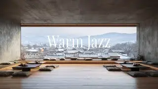 Calm Zen Jazz in a Quiet Hanok Tea House For Focus - Relaxing Morning With Gentle Music ☕