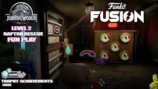 Funko Fusion: Jurassic World / Level 2 Raptor Rescue FUN PLAY - HTG