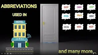 Tutorial 16: Abbreviations used in hotel