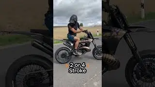 2 STROKE or 4 STROKE? #motorrad #2takt #4takt