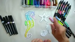 Nautical Charms made with Grafix Artist Series Shrink Film