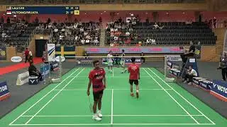 Match Point - Lau / Lee vs Hutomo / Wijaya - MD, SF - Swedish Open 2023