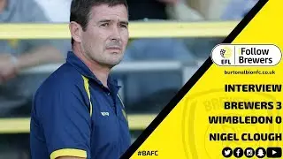 POST-WIMBLEDON | Nigel Clough speaks to iFollow Brewers