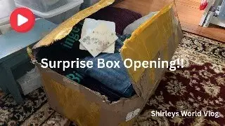 Big Surprise Delivery!  Lets open this 48 Lb Box!!!