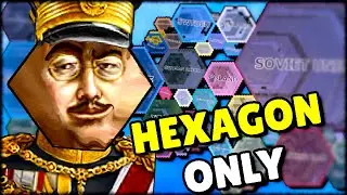 I Turned EVERY PROVINCE Into A HEXAGON In HOI4